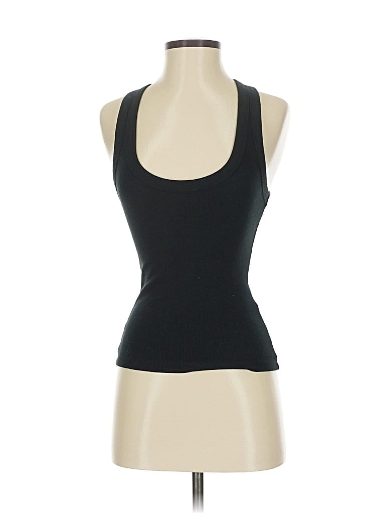 Pre-owned Abercrombie & Fitch Tank Top Black Halter Neckline Tops