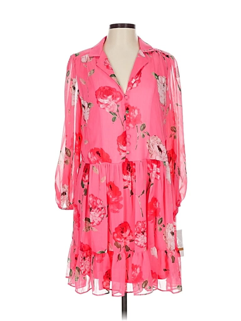 Pre-owned Maison Tara Cocktail Dress In Pink