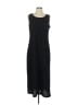 Karin Stevens Solid Black Casual Dress Size 12 - photo 1