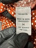 Keren Hart Polka Dots Orange Long Sleeve Blouse Size M - photo 8