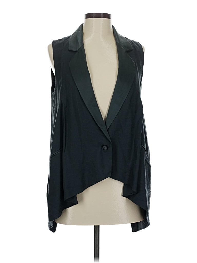 Pre-owned Elizabeth And James Sleeveless Blouse In Black