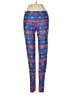 Teeki Print Blue Leggings Size S - photo 1