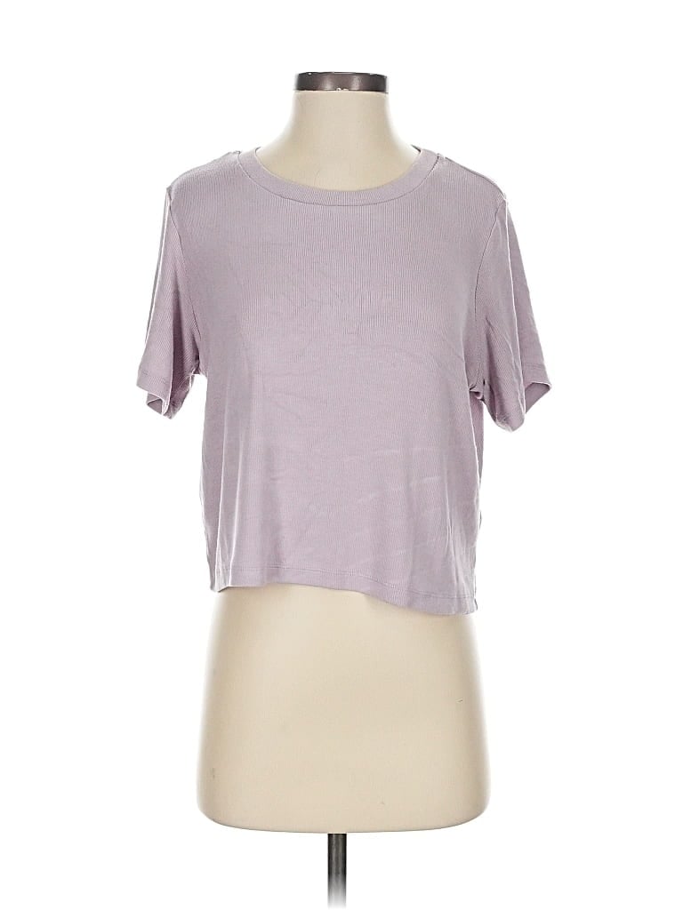 Pre-owned Amour Vert Short Sleeve T-shirt In Purple