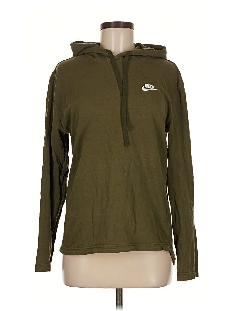 Pre-owned Nike Long Sleeve T-shirt In Green