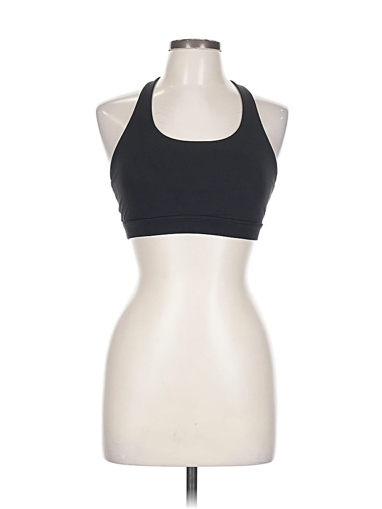Pre-owned Lululemon Athletica Sports Bra In Black
