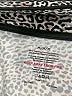 Unbranded Animal Print Silver Short Sleeve Blouse Size M - photo 7