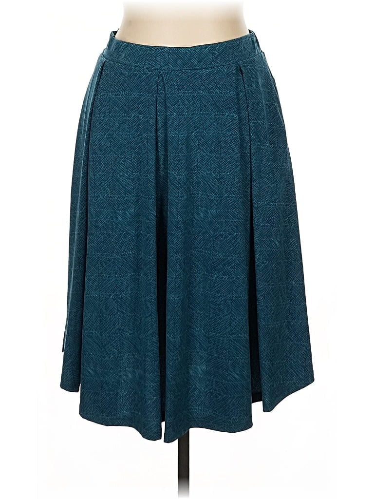 Pre-owned Lularoe Casual Skirt In Blue
