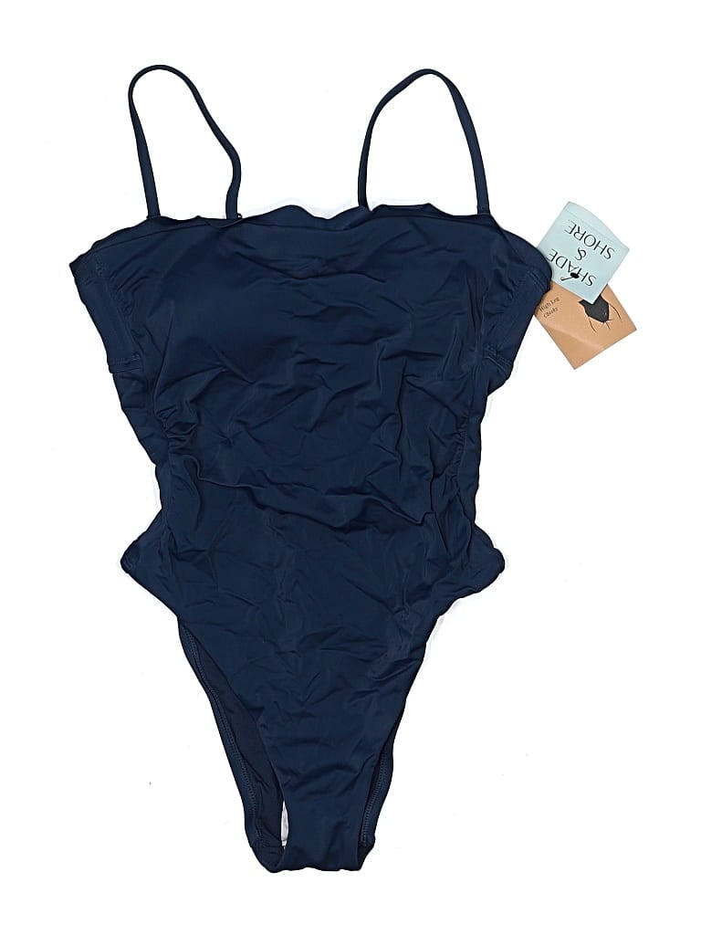 Shade & Shore One Piece Swimsuit In Blue