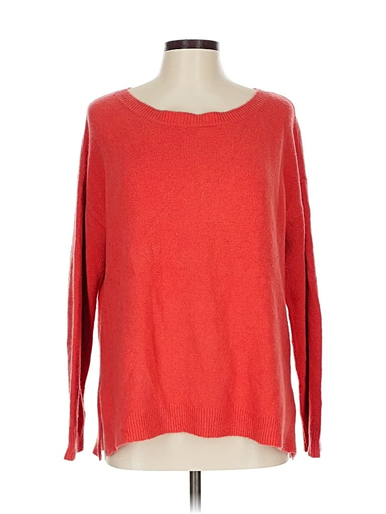 Pre-owned Caslon Pullover Sweater In Red