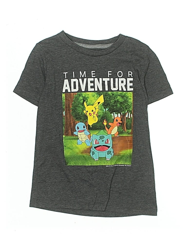 Pre-owned Old Navy Kids' Short Sleeve T-shirt In Gray