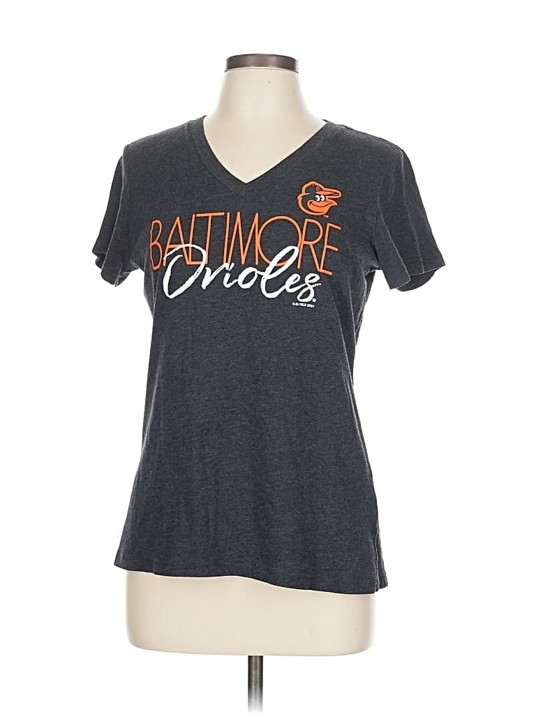 Pre-owned G-iii 4her By Carl Banks Short Sleeve T-shirt In Gray