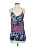 Josie Natori 100% Polyester Blue Sleeveless Blouse Size S - photo 1