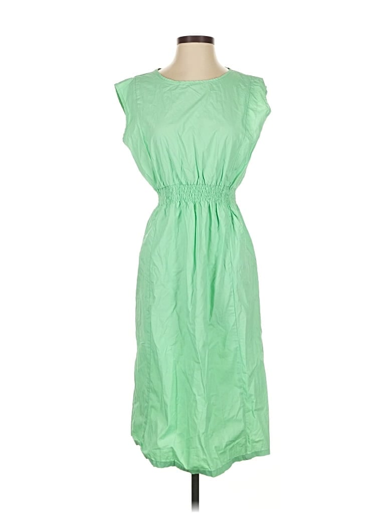 Pre-owned Compañía Fantástica Casual Dress In Green