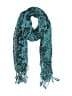Unbranded Paisley Teal Blue Scarf One size - photo 1