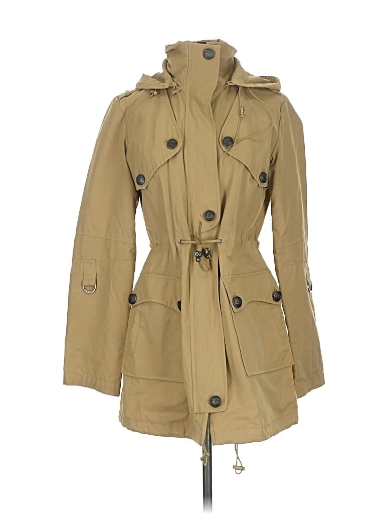 Pre-owned Laundry By Shelli Segal Trenchcoat In Brown