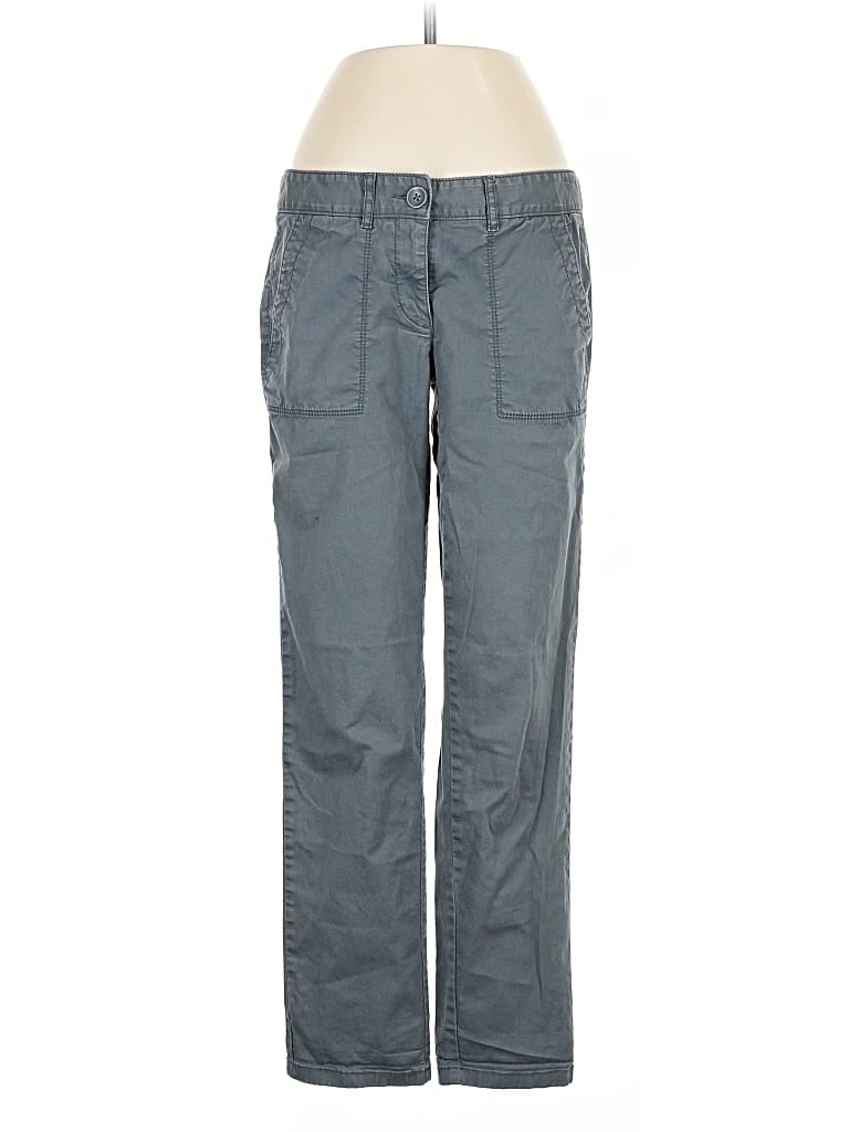 Pre-owned Ann Taylor Loft Khaki Pant In Gray