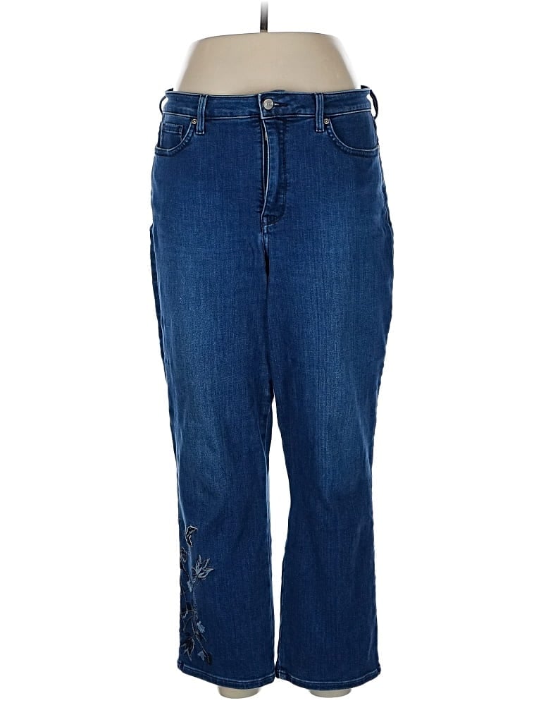 Pre-owned Nydj Jeans In Blue