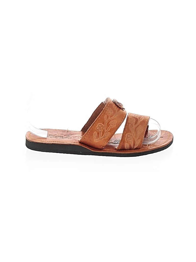 Pre-owned Assorted Brands Sandals In Brown