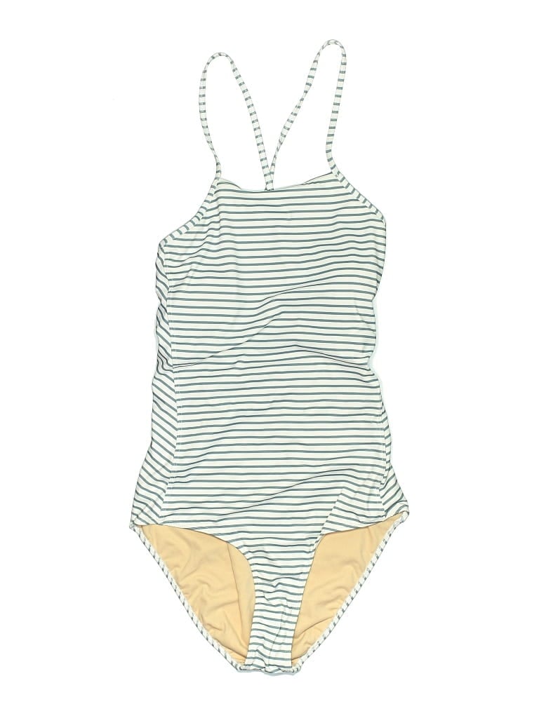 Pre-owned Albion One Piece Swimsuit In Green