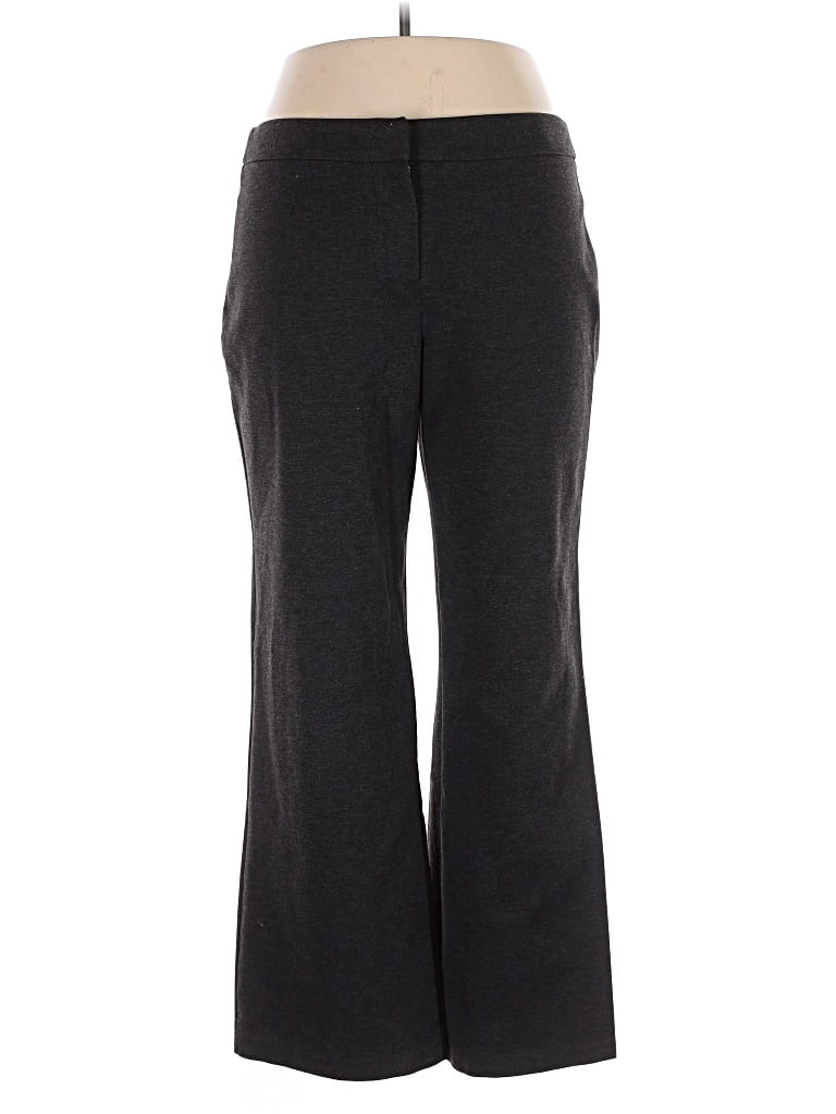 Pre-owned New York And Company Dress Pants In Gray