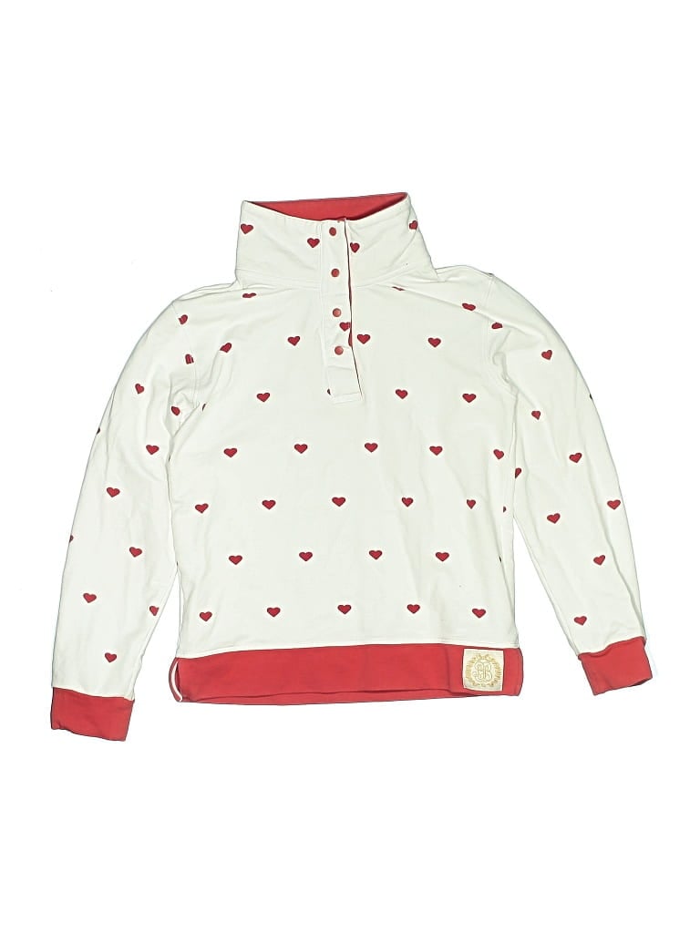 Pre-owned The Beaufort Bonnet Company Kids' Pullover Sweater In White