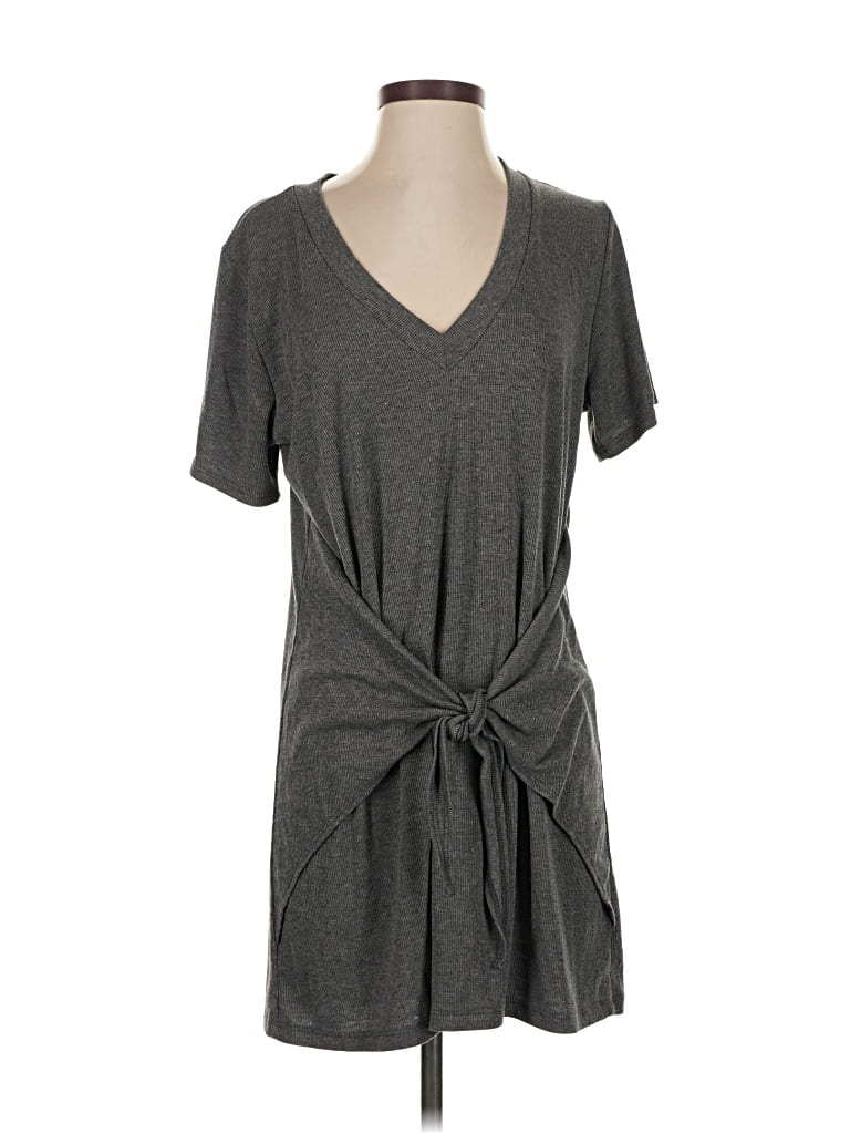 Pre-owned Lulus Casual Dress In Gray