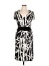 Talbots Graphic Black Cocktail Dress Size 10 - photo 1