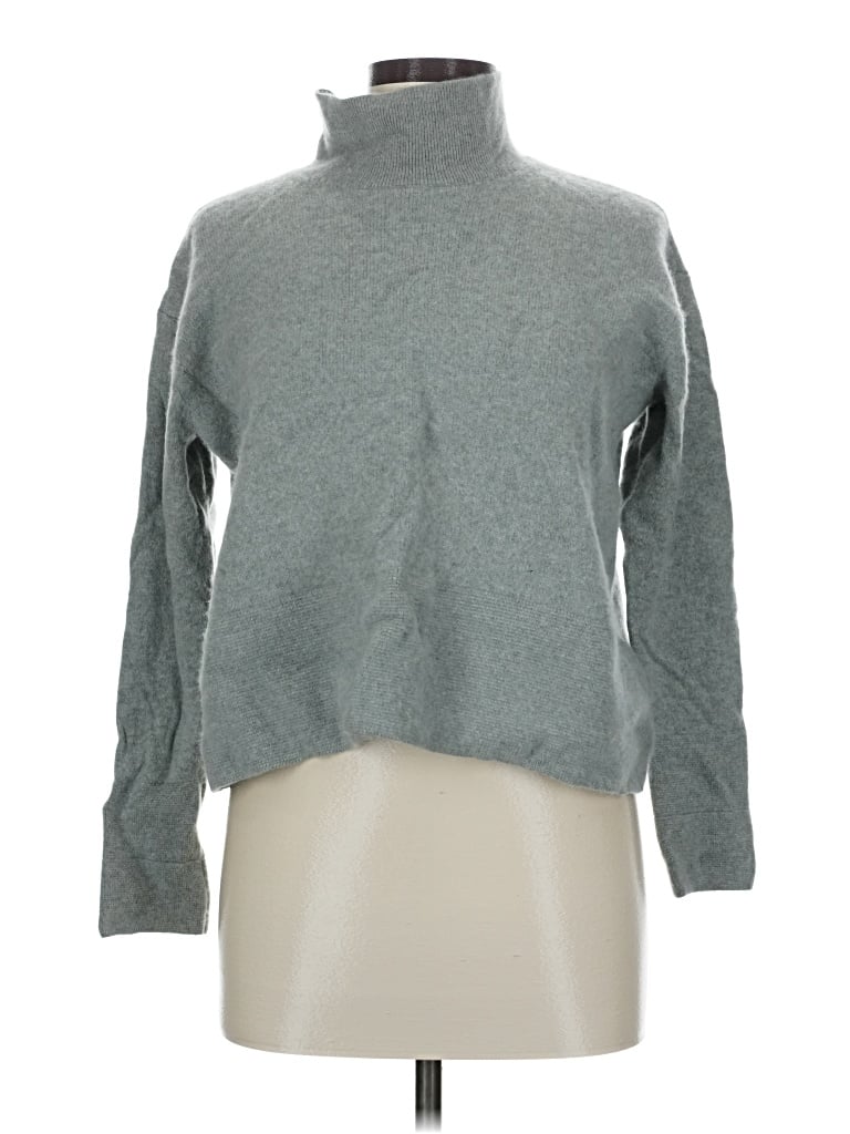 Pre-owned Everlane Cashmere Pullover Sweater In Gray