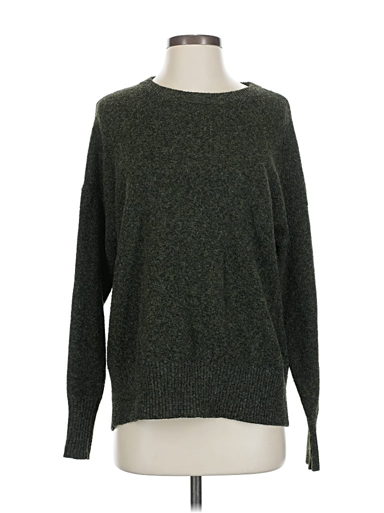 Pre-owned Melrose And Market Pullover Sweater In Green