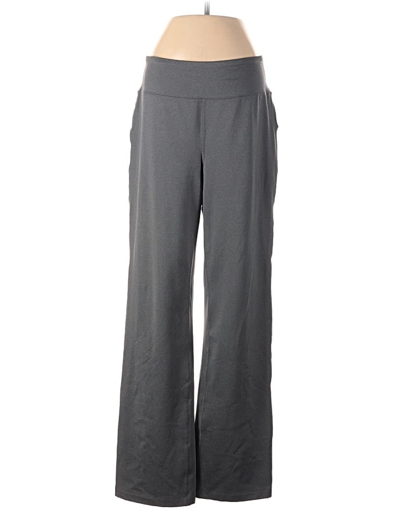 Pre-owned Lands' End Active Pants In Gray