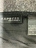 Express Chevron-herringbone Black Formal Skirt Size S - photo 4