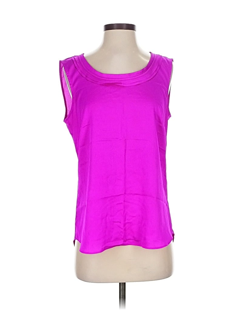 Pre-owned Banana Republic Sleeveless Blouse In Purple