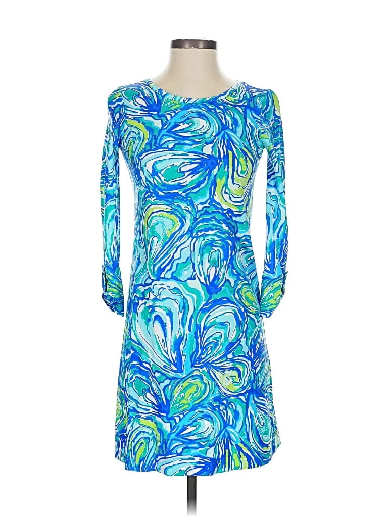 Pre-owned Lilly Pulitzer Casual Dress In Blue