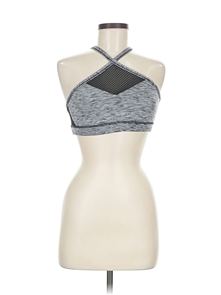 Pre-owned Manduka Sports Bra In Gray