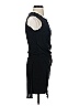 Helmut Lang 100% Polyester Solid Black Cocktail Dress Size S (estimated) - photo 4
