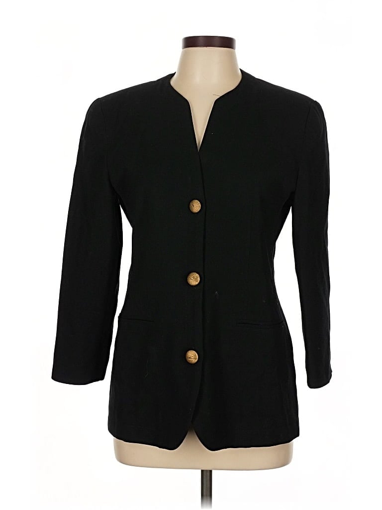 Pre-owned Barrie Pace Blazer Jacket In Black