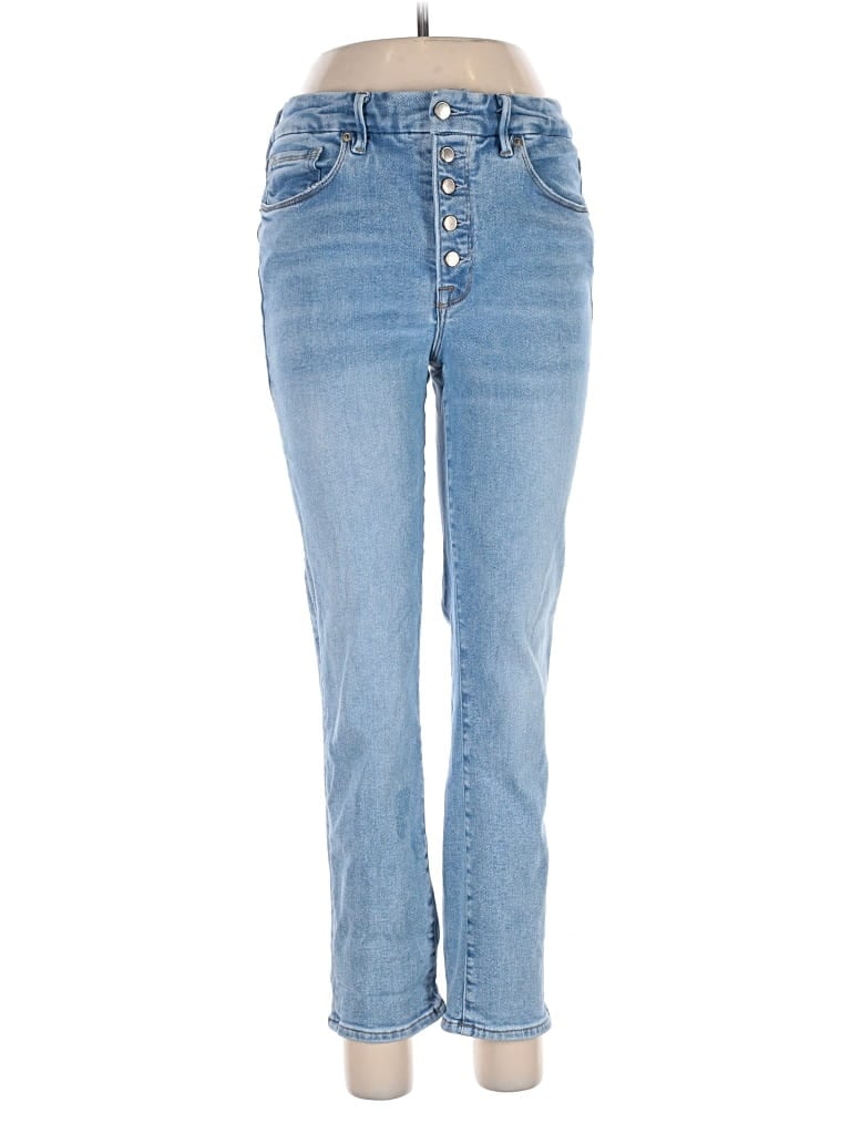 Pre-owned Good American Jeans In Blue