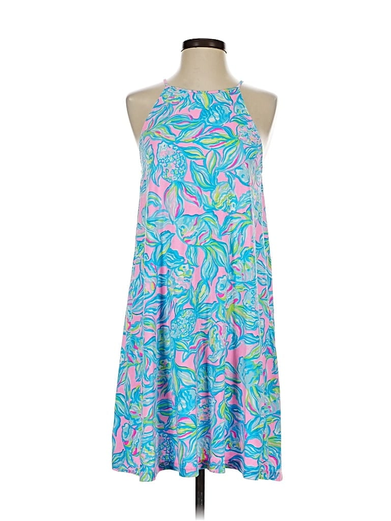 Pre-owned Lilly Pulitzer Casual Dress In Blue