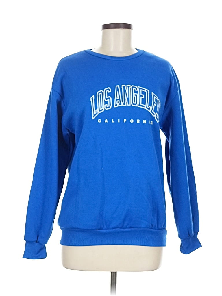 Pre-owned Unbranded Sweatshirt In Blue