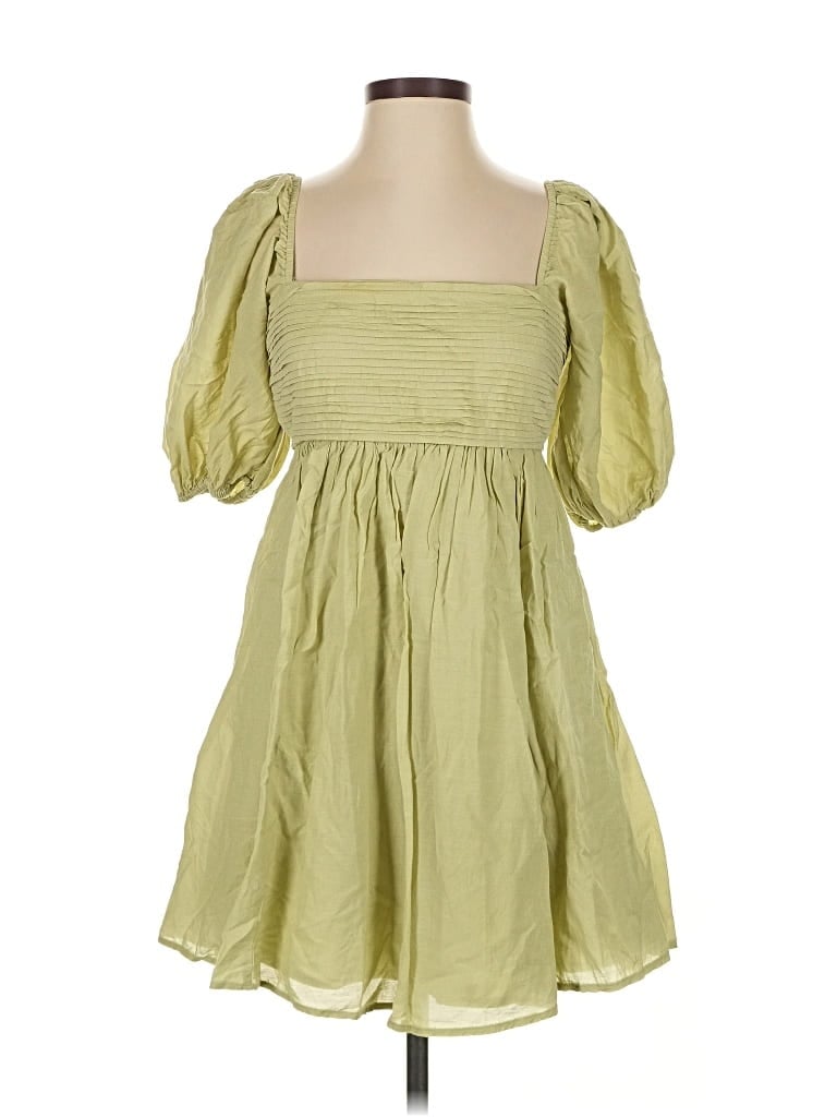 Pre-owned Abercrombie & Fitch Casual Dress In Green