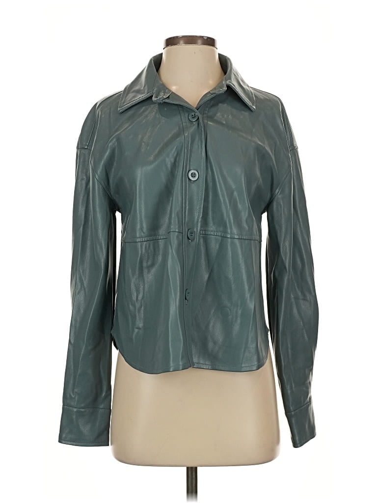 Pre-owned 7 For All Mankind Raincoat In Green