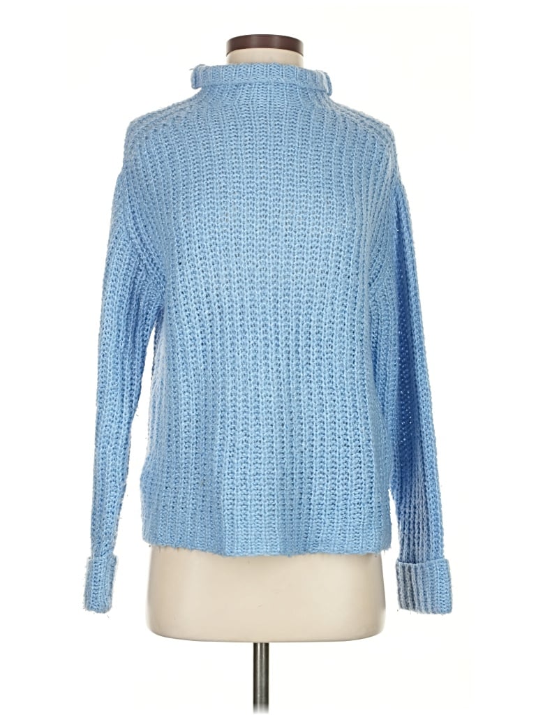 Pre-owned Abound Turtleneck Sweater In Blue