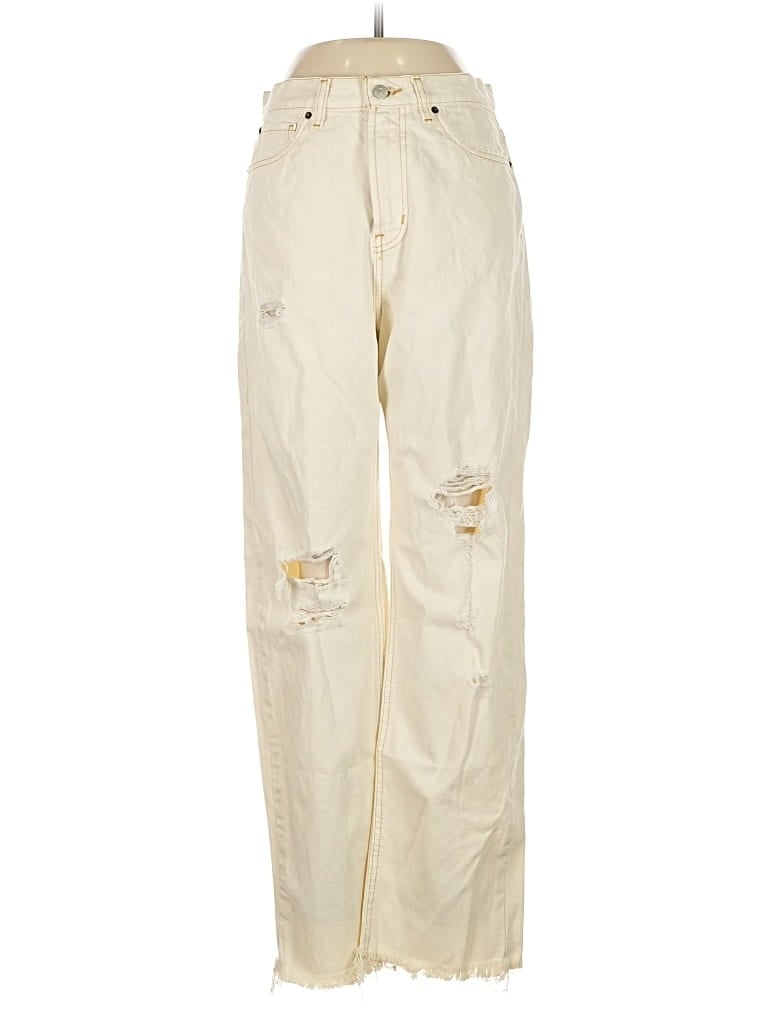 Pre-owned Bdg Jeans In White