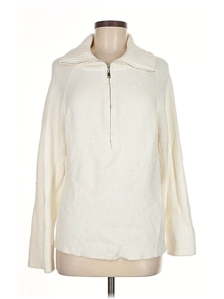 Pre-owned Btfbm Pullover Sweater In White