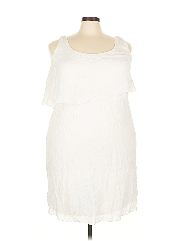 Pre-owned New Look Casual Dress In White