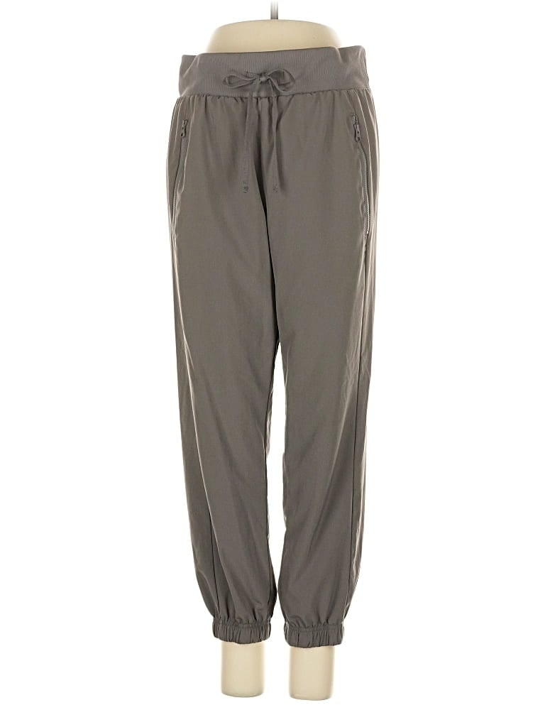 Pre-owned Z By Zella Track Pants In Gray
