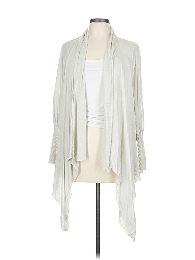 Pre-owned Cabi Kimono In Gray