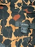 J.Crew 100% Polyester Animal Print Brown Long Sleeve Blouse Size XS - photo 7
