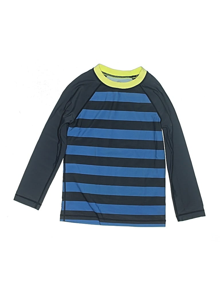 Pre-owned Tea Kids' 3/4 Sleeve T-shirt In Blue