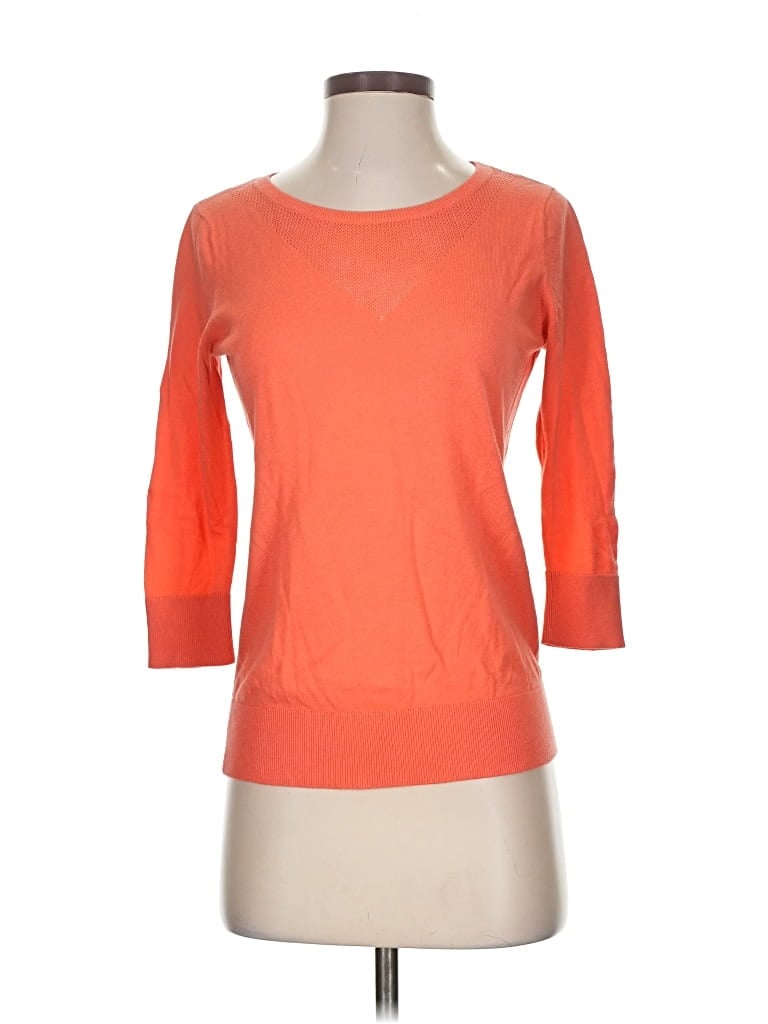 Pre-owned Banana Republic Factory Store Pullover Sweater In Orange